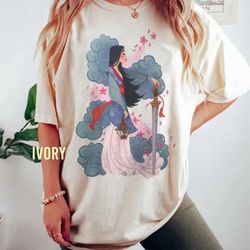 mulan princess comfort color shirt, vintage disney shirt, disney princess shirt, disney mulan shirt, disneyworld shirt,