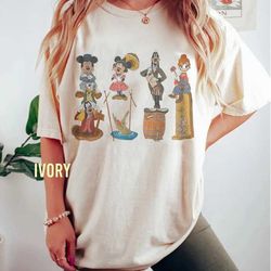 comfort colors vintage the haunted mansion shirt, haunted mansion shirt, mickey and friends halloween shirt, disneyland