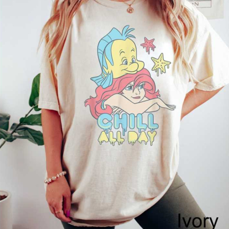 MR910202311325littlemermaidshirtdisneythelittlemermaidchillalldayimage1jpg