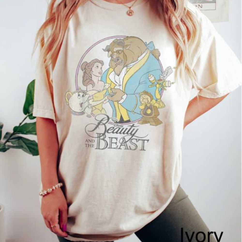 MR910202311252retrodisneyprincessshirtsretrobeautyandthebeastimage1jpg