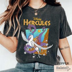 disney hercules classic movie poster t-shirt, magic kingdom shirt, disney hercules t-shirt, hercules shirt, disney vacat