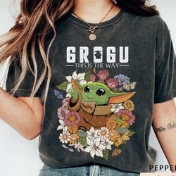 star wars shirt, grogu shirt, star wars this is the way, baby yoda shirt, starwars gift, father's day gift, disney shirt