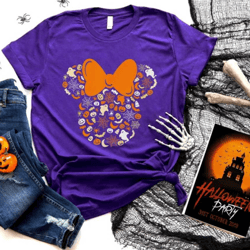 minnie halloween shirt, disney halloween shirt, halloween shirt, disneyland shirt, mickey halloween, trick or treat shir