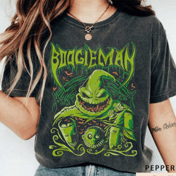 comfort color retro boogie man shirt, halloween boogie t-shirt, oogie boogie 2023 sweatshirt, disney halloween 2023 shir
