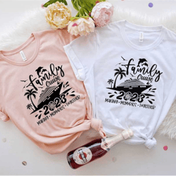 2023 family cruise shirt, cruise squad, family matching vacation shirt, making memories together, cruise 2023 shirt, mat
