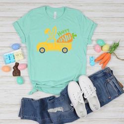 easter truck shirt, happy easter day shirt, happy easter shirt, cute easter shirt, gift for easter day, easter family s