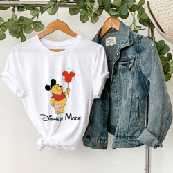winnie the pooh disney mode shirt, pooh bear shirt, disney world shirt, disneyland shirt, disney vacay mode shirt, winni