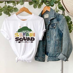 safari squad shirt – wild life lover outfit - africa trip apparel - wild animal lover t-shirt - gift for safari guide -