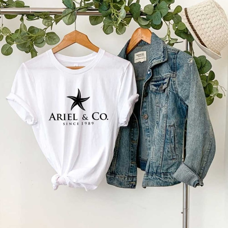 MR2182023175033arielandcotshirtthelittlemermaidshirtprincessimage1jpg