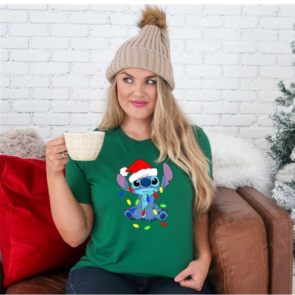 MR218202314623stitchchristmasshirtstitchxmastreesantahatpresentimage1jpg