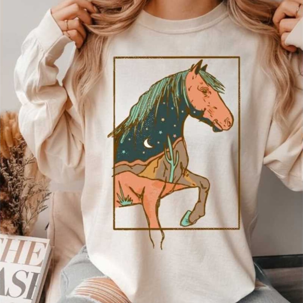 MR2182023104023westerngraphicteerodeotshirtamericanwesternteecowgirlivoryjpg