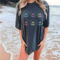 womens western graphic tee, comfort colors tshirt, country concert tshirt, oversized graphic tee, cowgirl tshirt, cute c