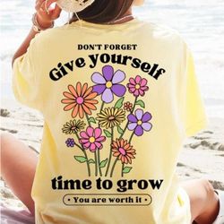 flowers shirt, comfort colors tee, boho wildflower shirt, floral nature tshirt, wildflowers shirt, vintage botanical, ov