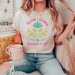 flowers t-shirt boho wildflowers floral nature shirt boho shirts oversized shirts wildflower shirt inspirational t shirt