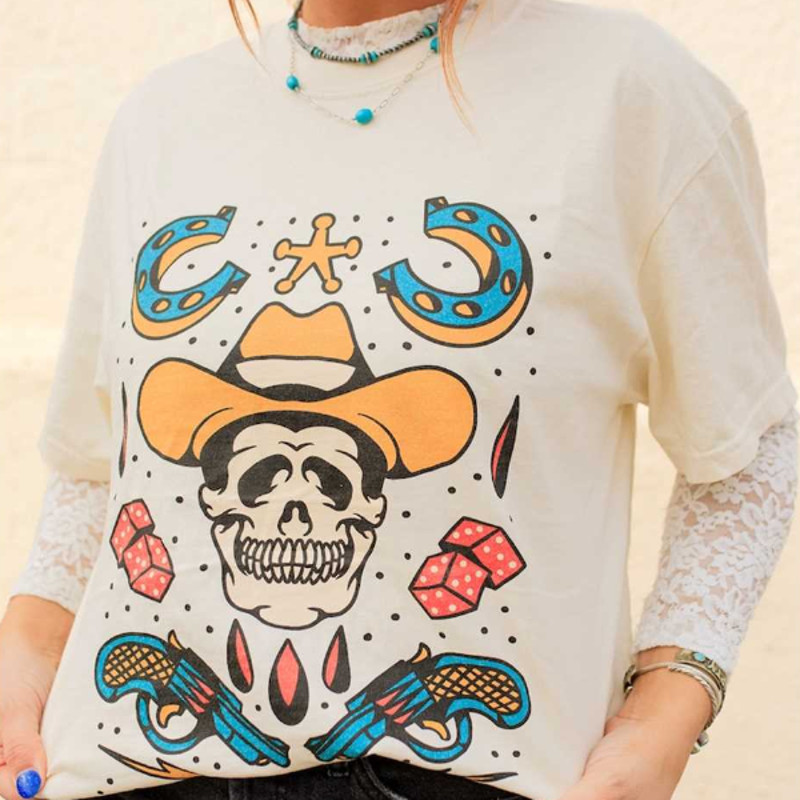 MR218202384552retrocowboytshirtskullshirtcowboytattooshirtwildwestimage1jpg