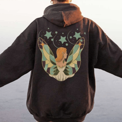 star gazing fairy grunge sweatshirt, fairy core sweatshirt