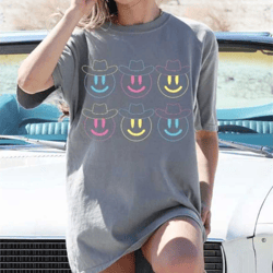womens western graphic tee, comfort colors tshirt, country concert tshirt, oversized graphic tee, cowgirl tshirt, cute c