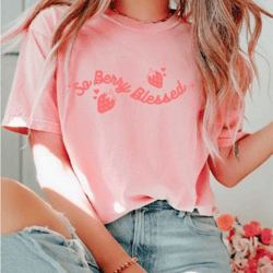 strawberry shirt have a good day shirt strawberry festival top choose happy shirt positive quote shirt retro strawberry