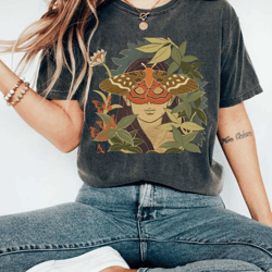 fairy grunge comfort colors t-shirt, mushroom tshirt, y2k grunge shirt, fairycore shirt, cottage core shirt