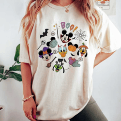 vintage disney halloween shirt, mickeys halloween party shirt, the most magical place, halloween shirt, spooky season, f