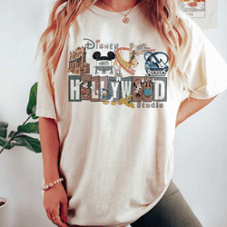 retro disney hollywood studios shirt, hollywood tower hotel shirt, mickey and friends shirt, disney family vacation, dis
