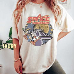 retro disney 90's space mountain comfort colors shirt, space mountain shirt disneyworld shirt, walt disney world shirt,
