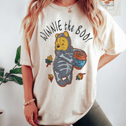 vintage winnie the boo halloween shirt, retro disneyland halloween shirt, retro halloween sweatshirt hoodie, trick or tr
