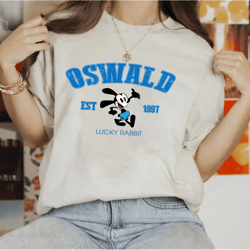 disney oswald shirt, oswald classic lucky rabbit t-shirt, magic kingdom shirt, disney trip shirt, disney world shirt, di