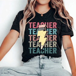 teacher shirt, cute teacher tees, gift for teacher, teacher tops, fifth grade teacher, math teacher, science teacher, hi
