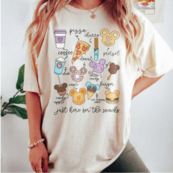 vintage disney snacks shirt, disneyland vacation, mickey mouse ears, vintage disneyland, wdw magic kingdom, disneyland s