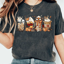 harry fall coffee comfort colors shirt,halloween coffee sweatshirt, harry potter coffee sweatshirt, pumpkin spice latte