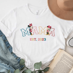 disney mama mickey and friend shirt, disney mama 2023 shirt, mother day disney shirt, disney minnie shirt, disney gift f