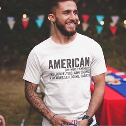 american / patriotic tee