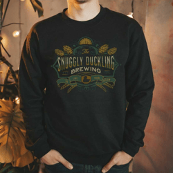 snuggly duckling brewing disney pullover sweatshirt / tangled
