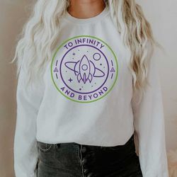 to infinity and beyond green & purple / toy story / buzz lightyear