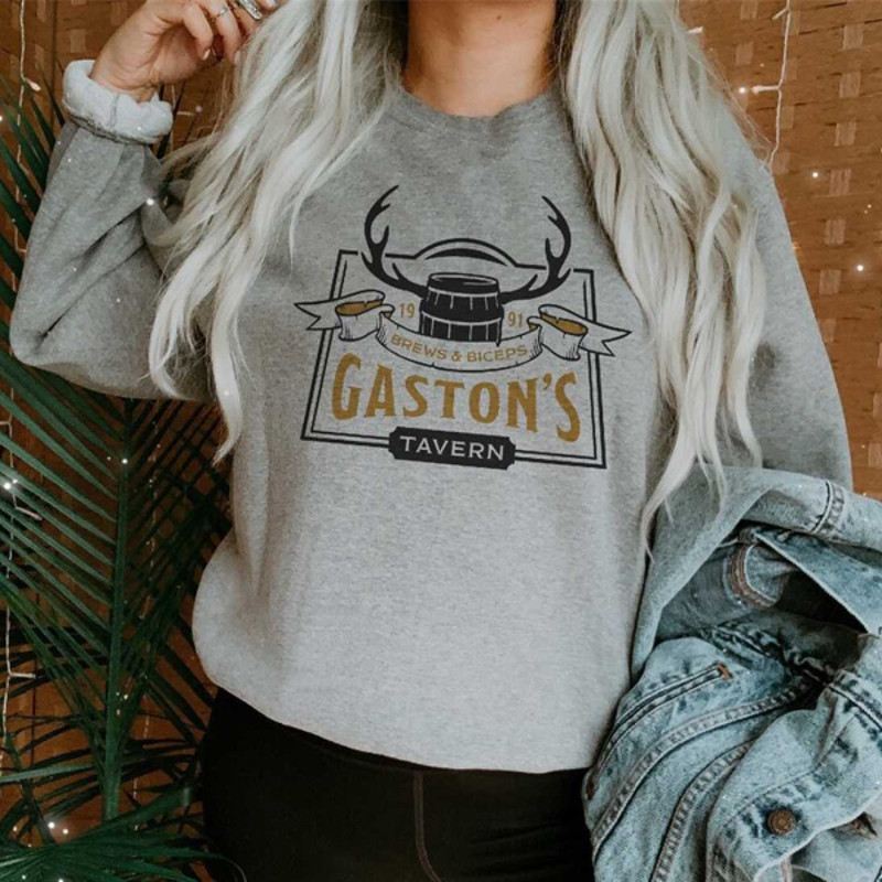 MR158202315539gastonstaverncolordisneyinspiredpulloversweatshirtimage1jpg