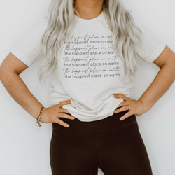 the happiest place on earth / disney inspired shirt