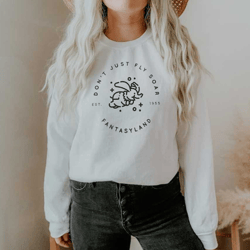 dont just fly soar disney pullover sweatshirt / disney ride / dumbo