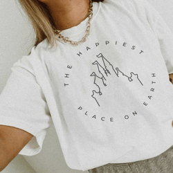 the happiest place on earth - disney inspired shirt