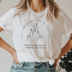 for the first time in forever / disney inspired shirt