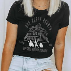 999 happy haunts / haunted mansion / disney ride / foolish mortals / disney inspired shirt