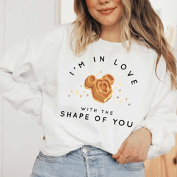 i'm in love with the shape of you - disney inspired - mickey shaped snacks - mickey waffle