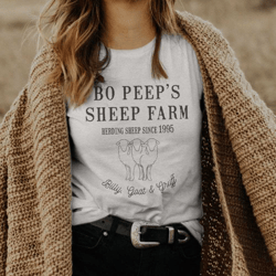 bo peeps sheep farm / toy story / disney inspired shirt