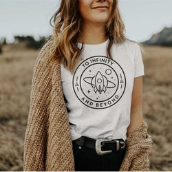 to infinity and beyond / buzz lightyear / toy story / disney inspired shirt