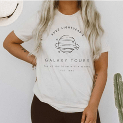 buzz lightyears galaxy tours / toy story / to infinity and beyond / disney inspired shirt