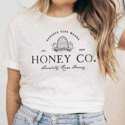 hundred acre woods honey co. beehive / winnie the pooh / disney inspired shirt