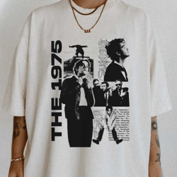 the 1975 album t shirt music rock band retro music band gift for women, vintage the 1975 retro sweatshirt, the 1975 band
