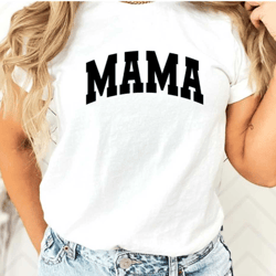 comfort color mama shirt | mom shirt, mommy shirt, mama t-shirt, cute mom shirt, mother's day gift, mom life shirt, girl