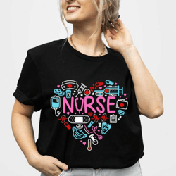 love nurse shirt, nurse t-shirt, nurse tees, cute nurse shirts, nurse appreciation gift, nurse gift idea, nurses week gi