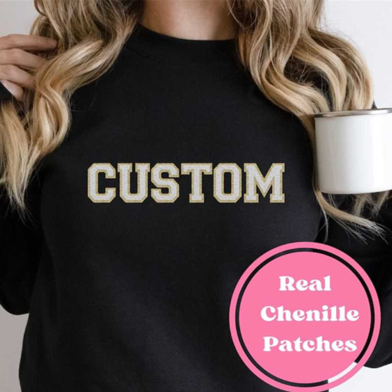 MR111202314589customchenillepatchsweatshirtsglitterchenillevarsityimage1jpg